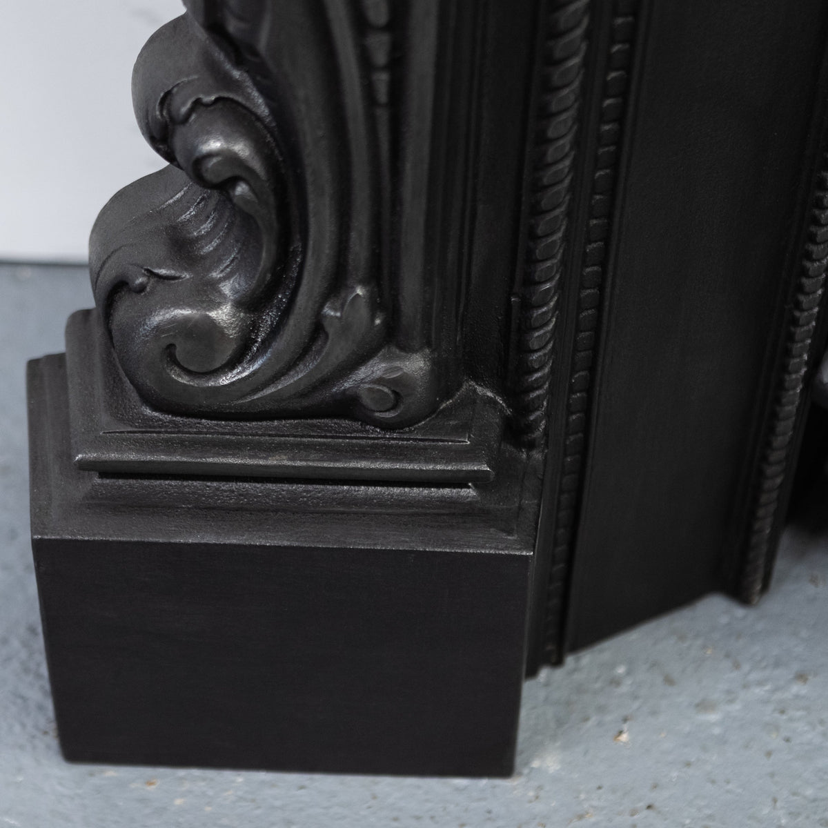 Victorian Style Cast Iron Combination Fireplace