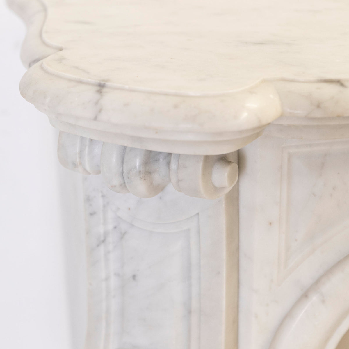 Antique French Style Marble Fireplace | The Architectural Forum