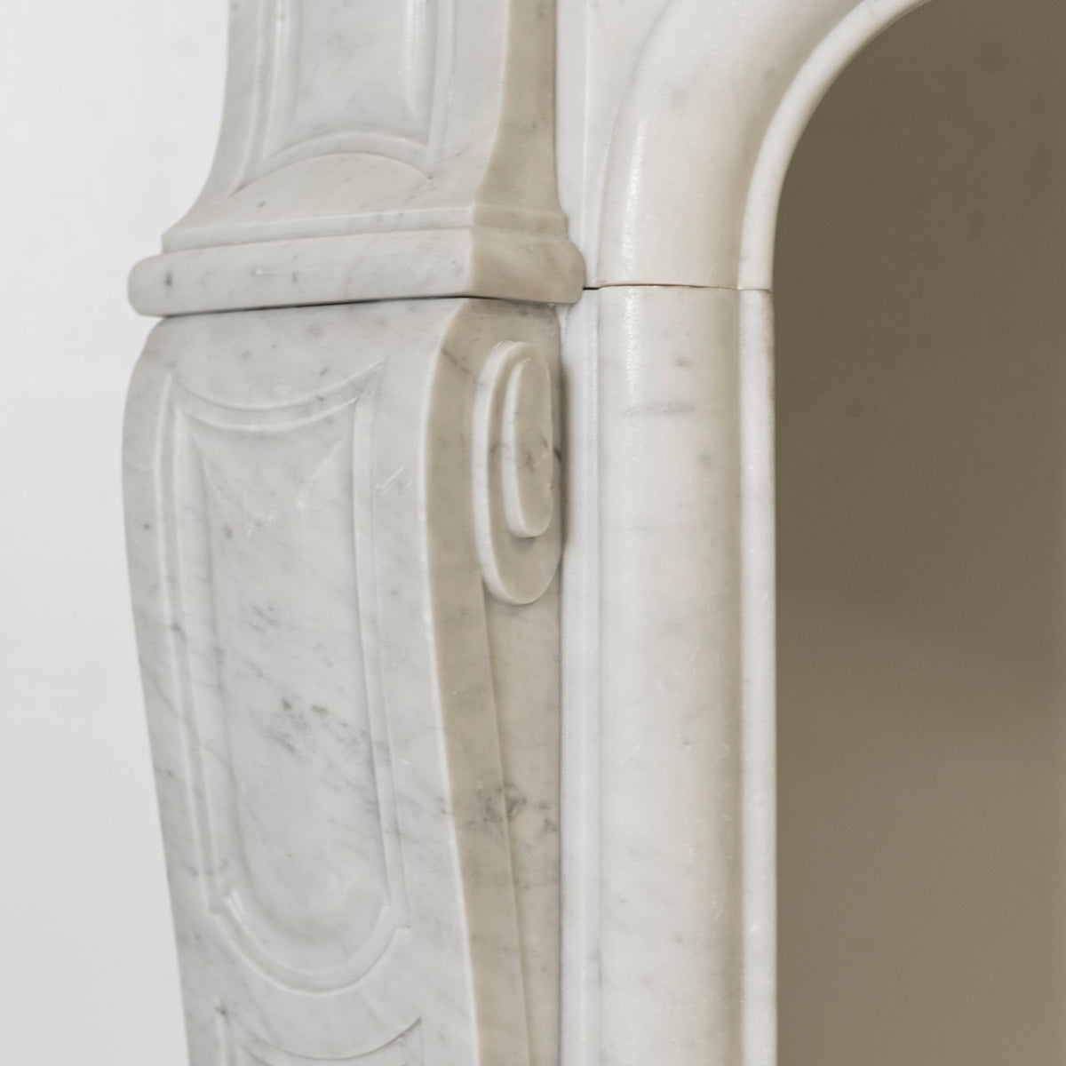 Antique French Style Marble Fireplace | The Architectural Forum