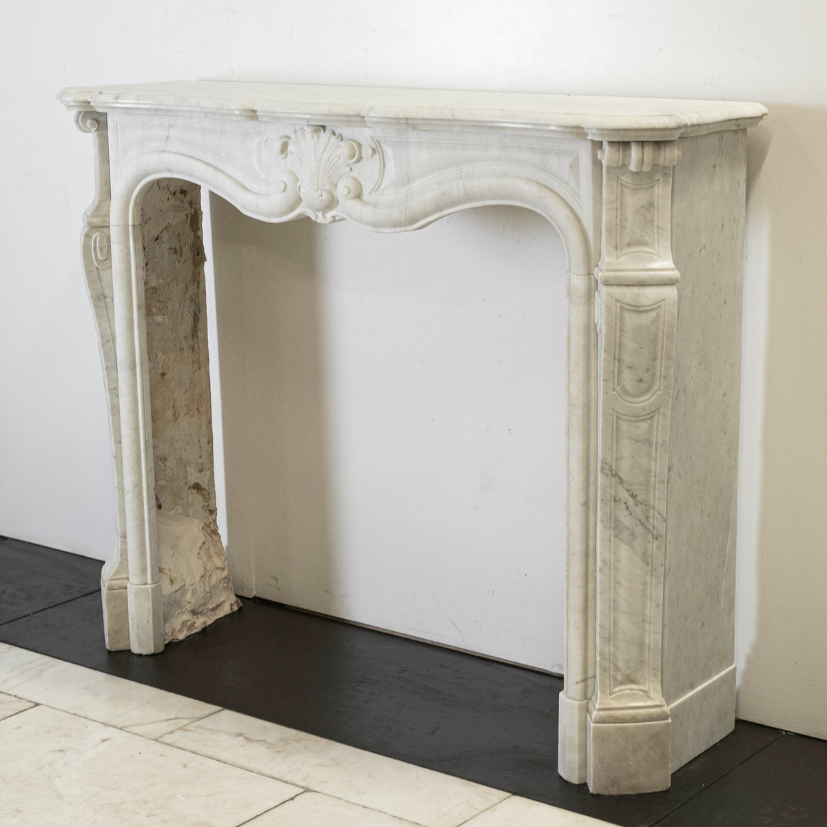 Antique French Style Marble Fireplace | The Architectural Forum