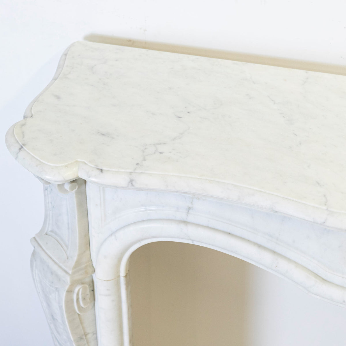Antique French Style Marble Fireplace | The Architectural Forum