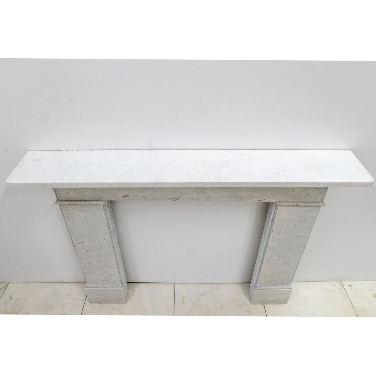 Antique Carrara Marble Late Georgian Fireplace Surround | The Architectural Forum