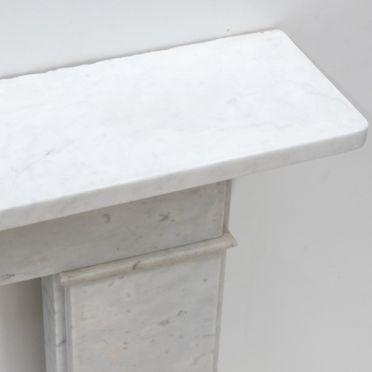 Antique Carrara Marble Late Georgian Fireplace Surround | The Architectural Forum