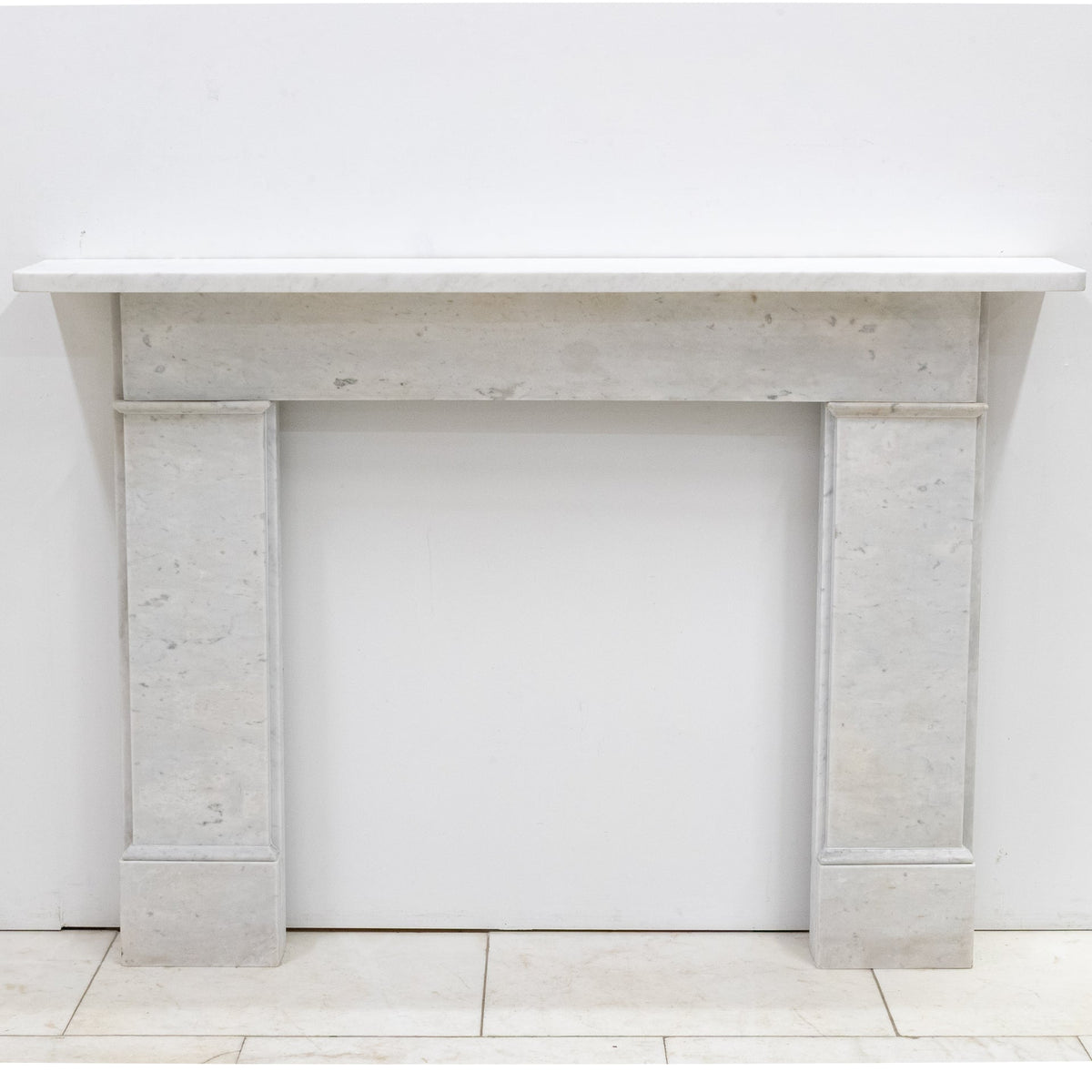 Antique Carrara Marble Late Georgian Fireplace Surround | The Architectural Forum