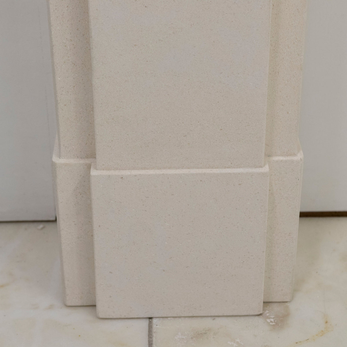 Reclaimed Limestone Fireplace Surround | The Architectural Forum