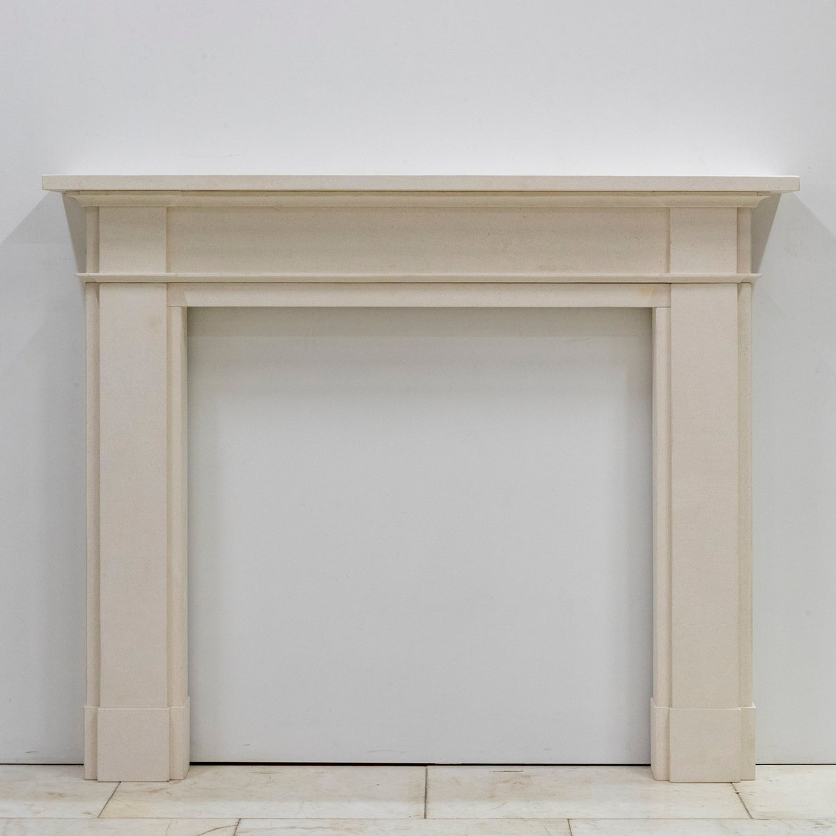 Reclaimed Limestone Fireplace Surround | The Architectural Forum