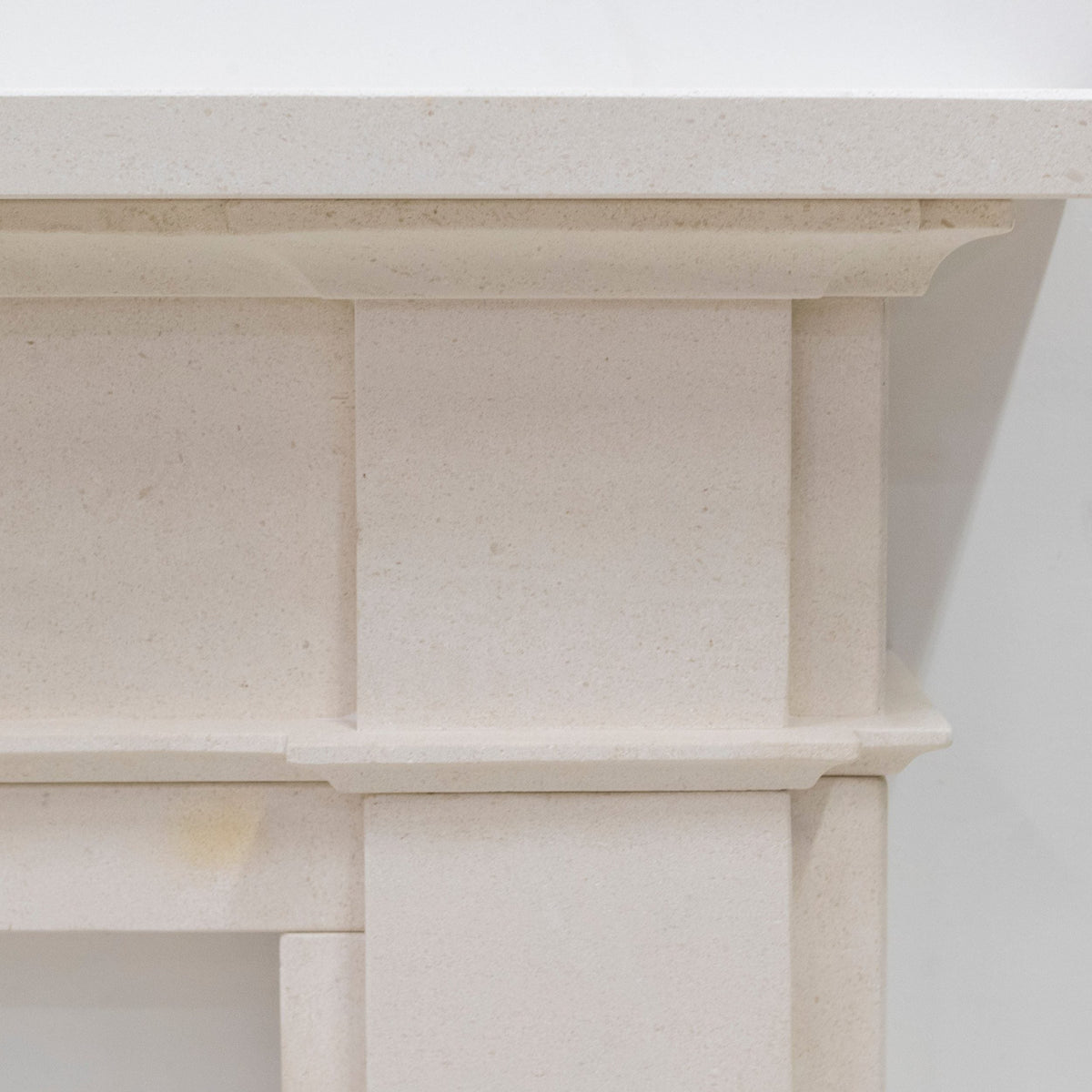 Reclaimed Limestone Fireplace Surround | The Architectural Forum