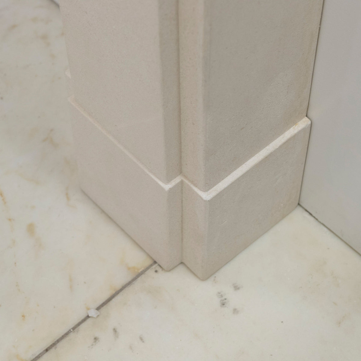 Reclaimed Limestone Fireplace Surround | The Architectural Forum