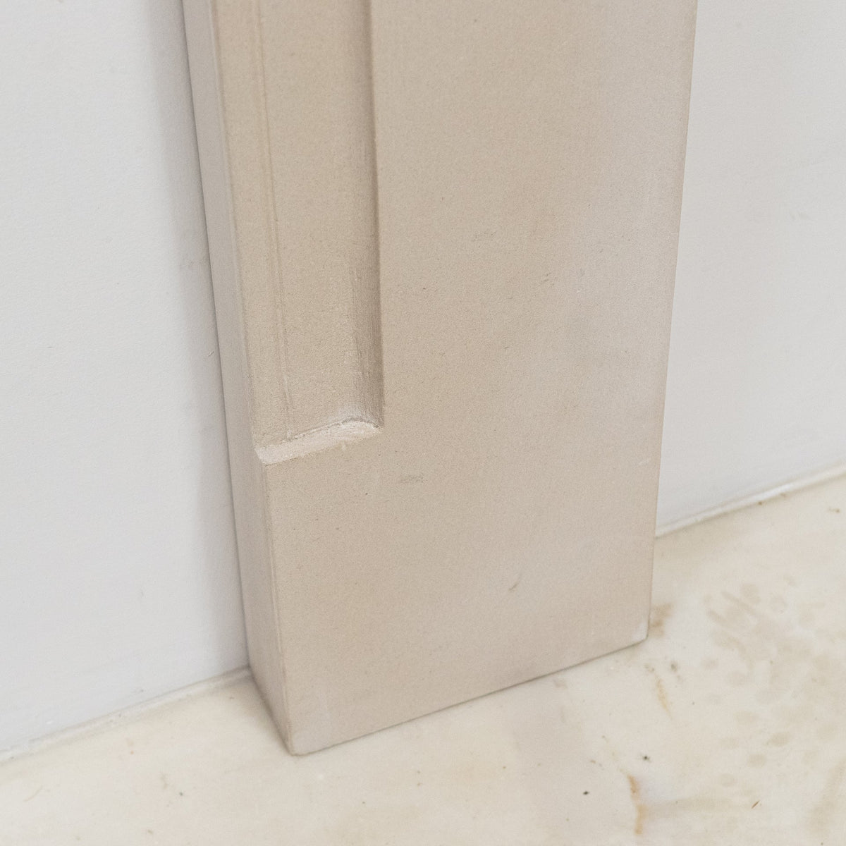 Reclaimed Portland Stone Queen Anne Style Fireplace Surround