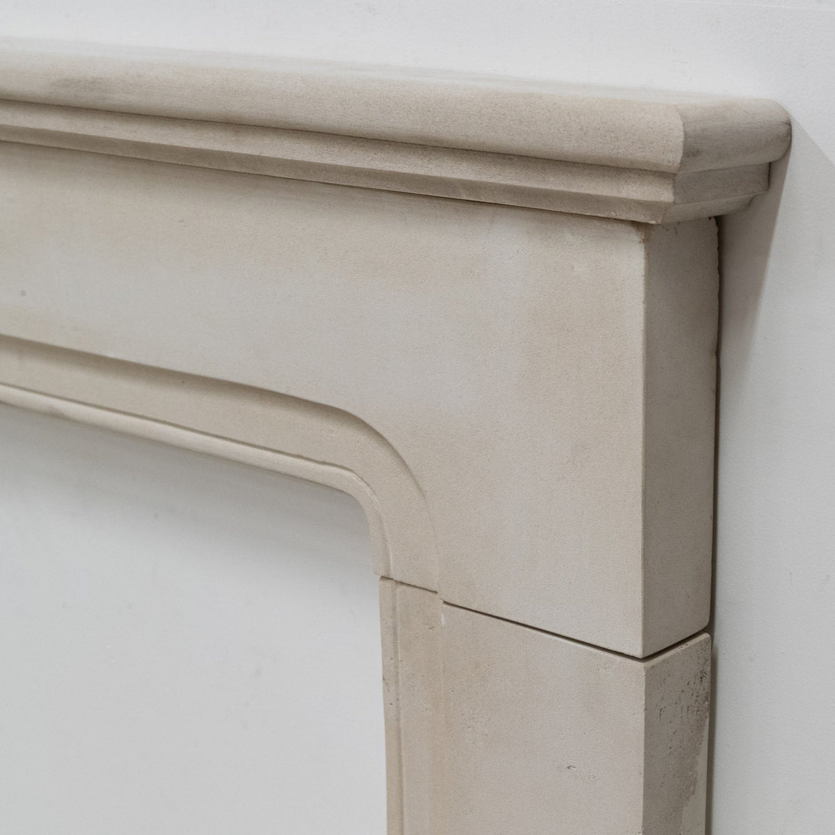 Reclaimed Portland Stone Queen Anne Style Fireplace Surround | The Architectural Forum