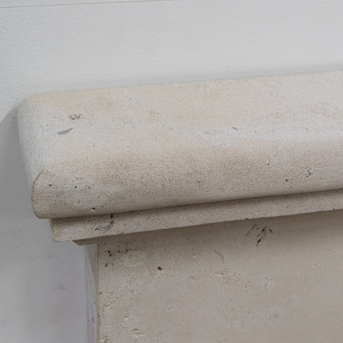 Reclaimed Portland Stone Queen Anne Style Fireplace Surround
