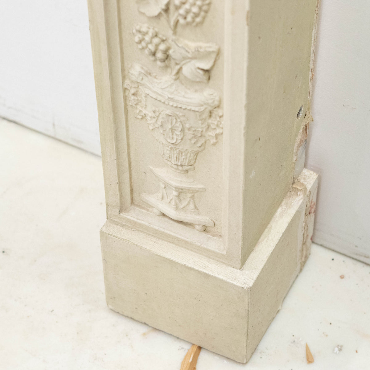 Ornate Wooden Regency Style Fireplace Surround