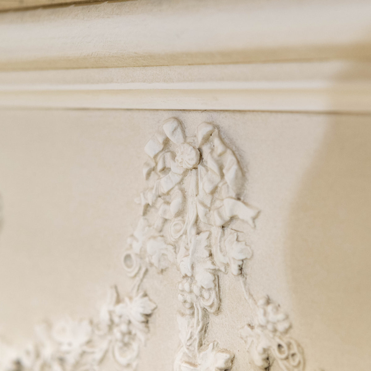 Ornate Wooden Regency Style Fireplace Surround