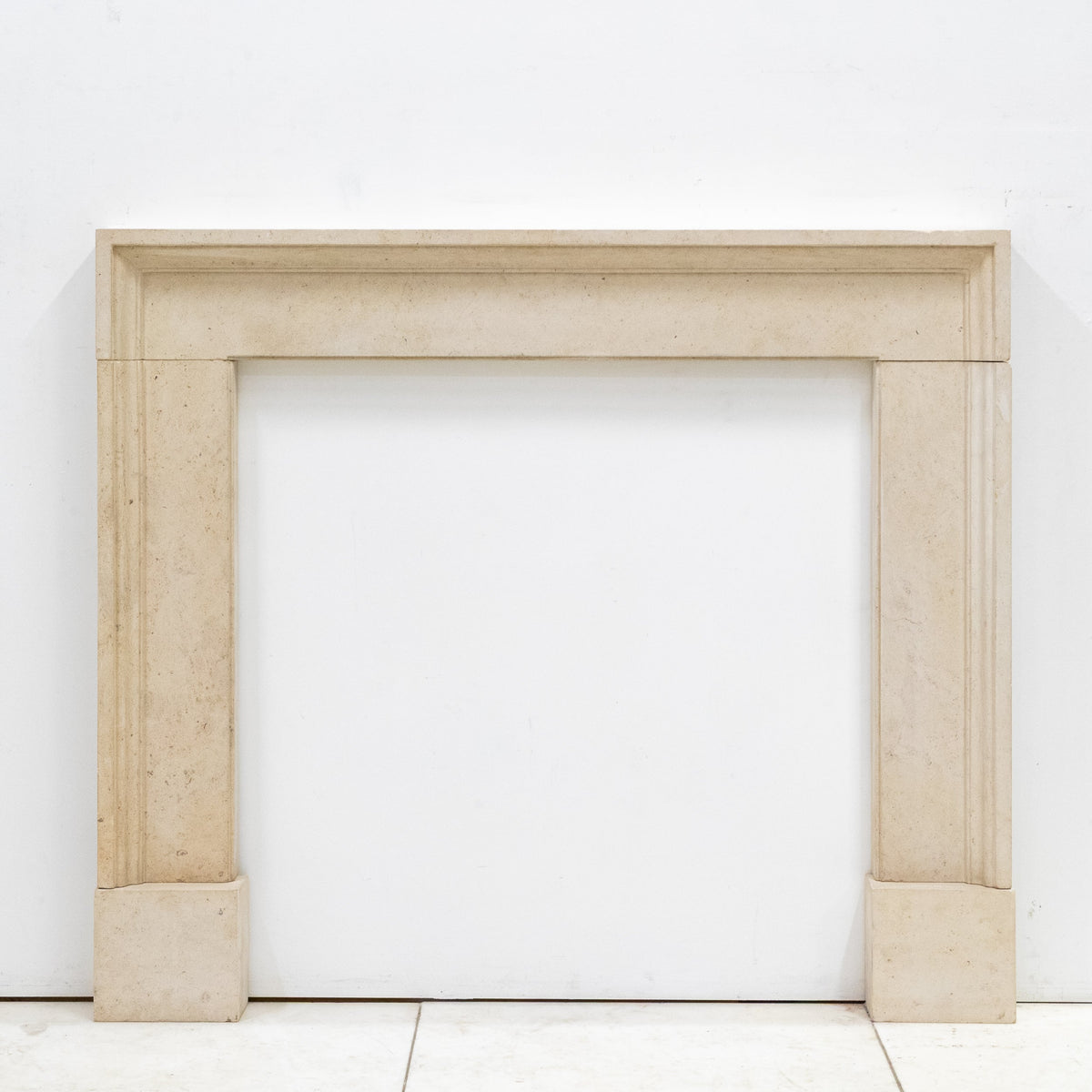 Reclaimed Sand Stone Bolection Fireplace Surround | The Architectural Forum