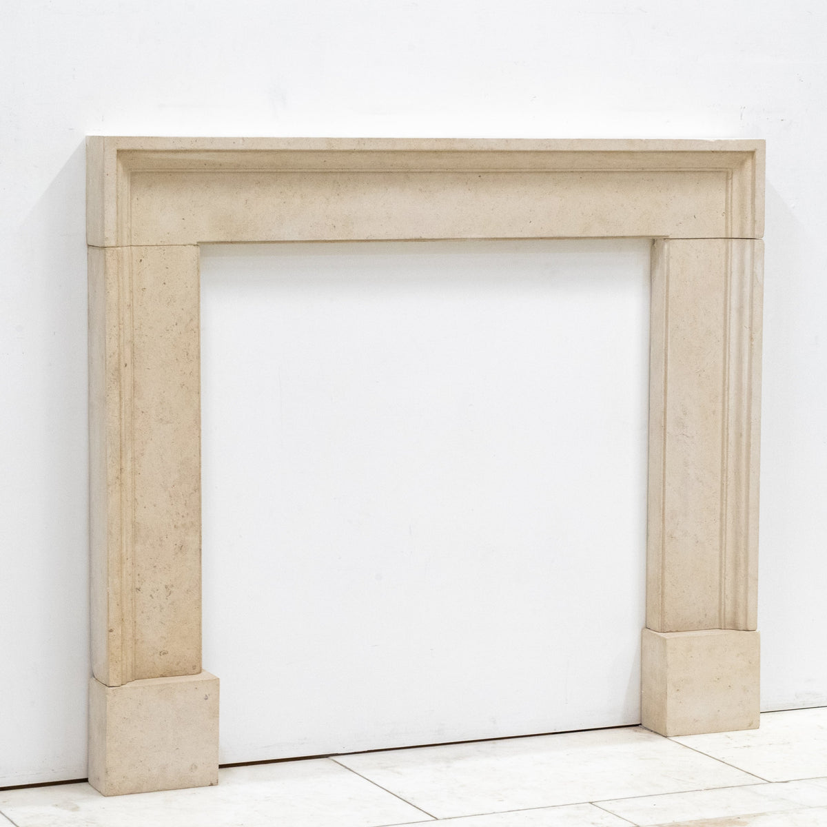 Reclaimed Sand Stone Bolection Fireplace Surround | The Architectural Forum