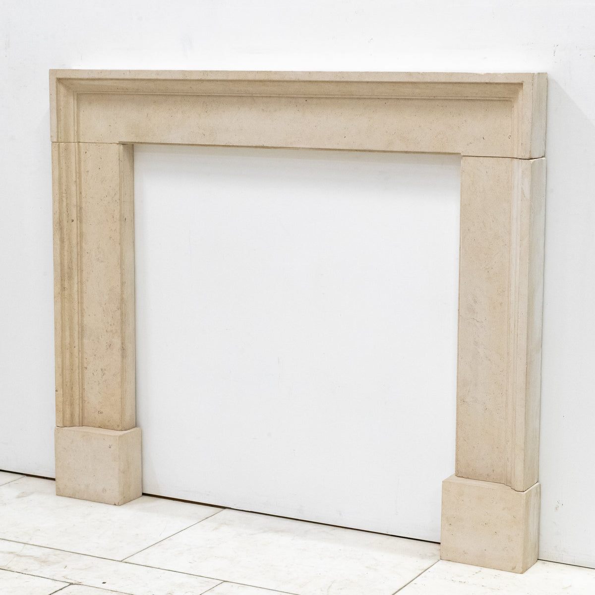 Reclaimed Sand Stone Bolection Fireplace Surround | The Architectural Forum