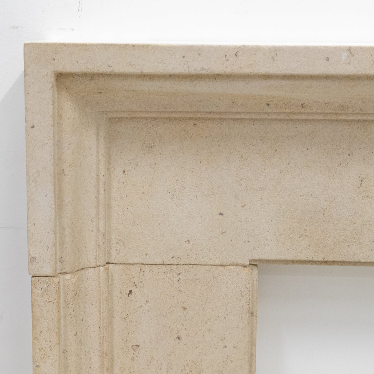 Reclaimed Sand Stone Bolection Fireplace Surround | The Architectural Forum