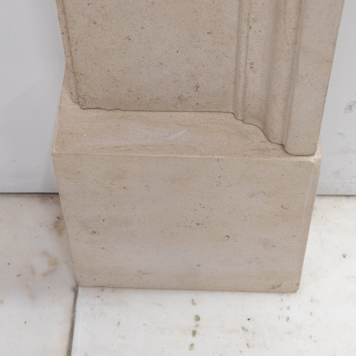 Reclaimed Sand Stone Bolection Fireplace Surround | The Architectural Forum