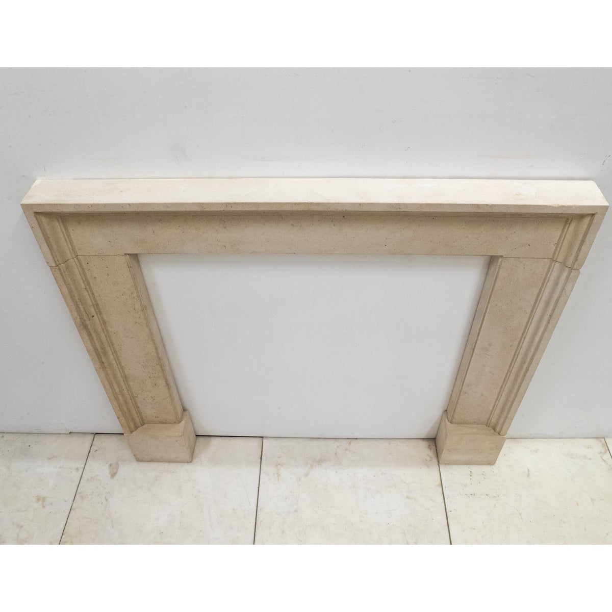Reclaimed Sand Stone Bolection Fireplace Surround | The Architectural Forum