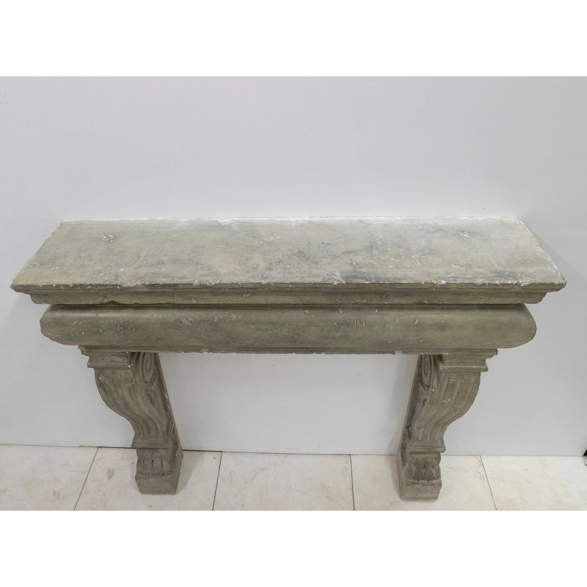 Ornate Carved Antique Stone Fireplace Surroud | The Architectural Forum