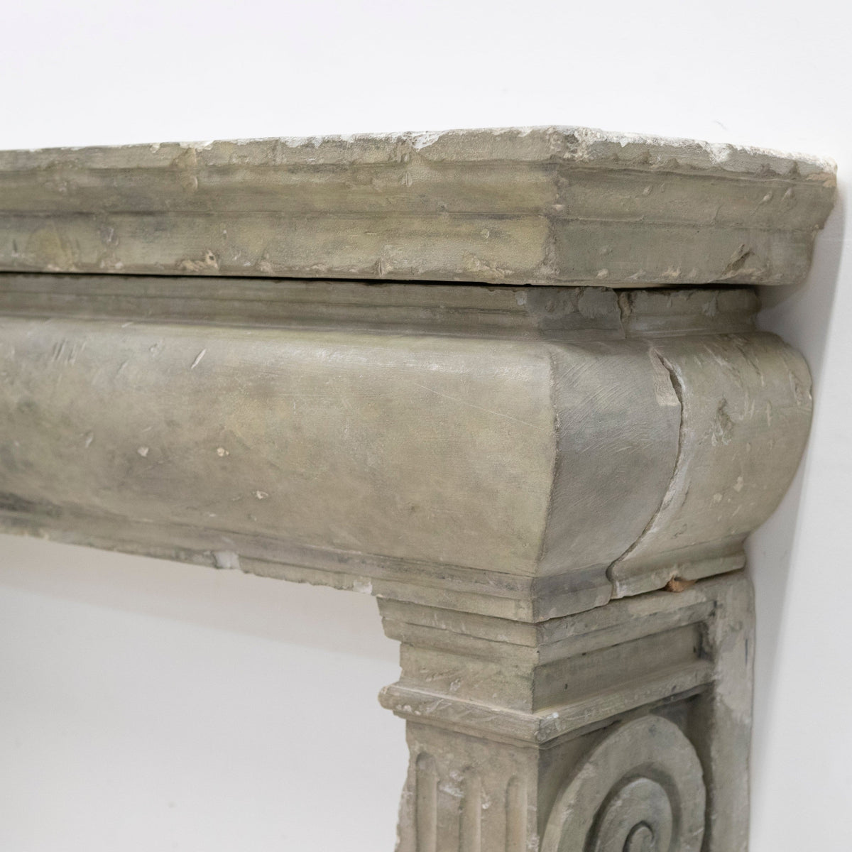 Ornate Carved Antique Stone Fireplace Surroud | The Architectural Forum
