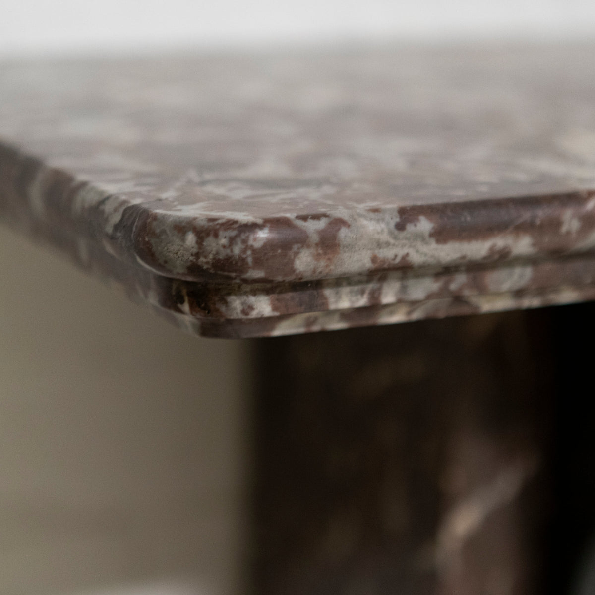 Large Antique Rouge Royal Red Marble Fireplace Surround | The Architectural Forum