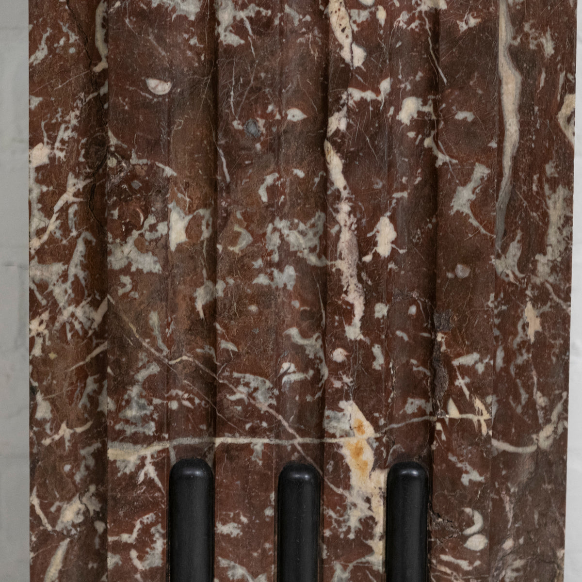 Large Antique Rouge Royal Red Marble Fireplace Surround | The Architectural Forum