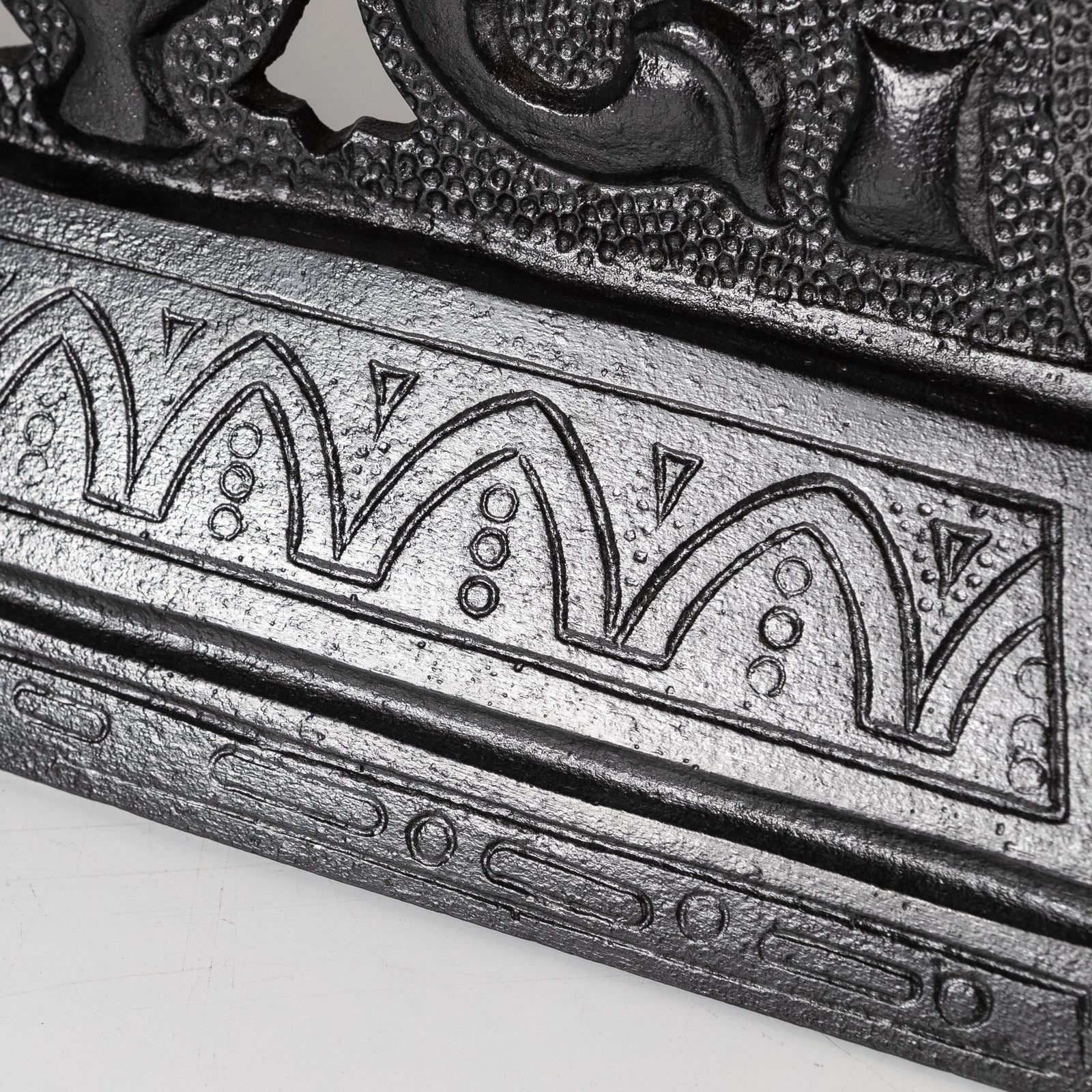 Antique Cast Iron Ornate Fireplace Tidy | Betty | Ashpan Cover | The Architectural Forum