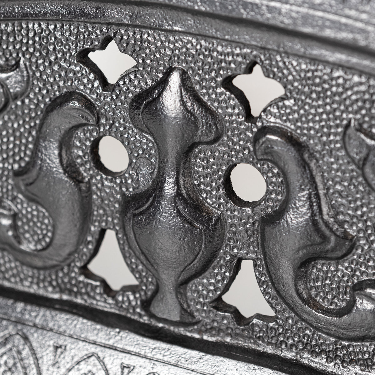 Antique Cast Iron Ornate Fireplace Tidy | Betty | Ashpan Cover | The Architectural Forum