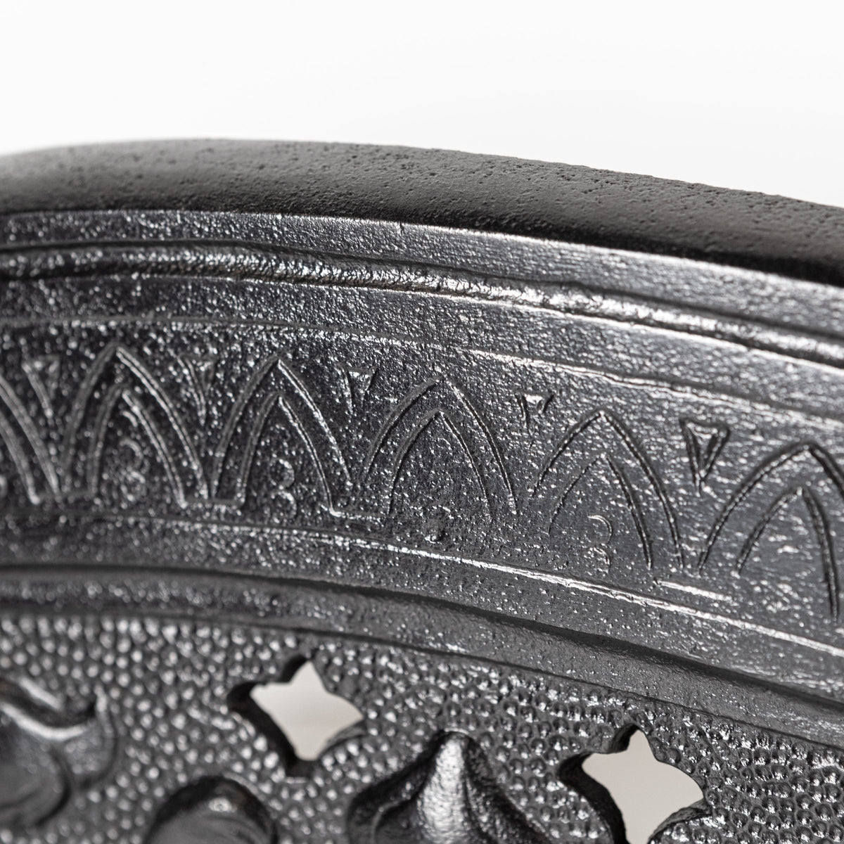 Antique Cast Iron Ornate Fireplace Tidy | Betty | Ashpan Cover | The Architectural Forum