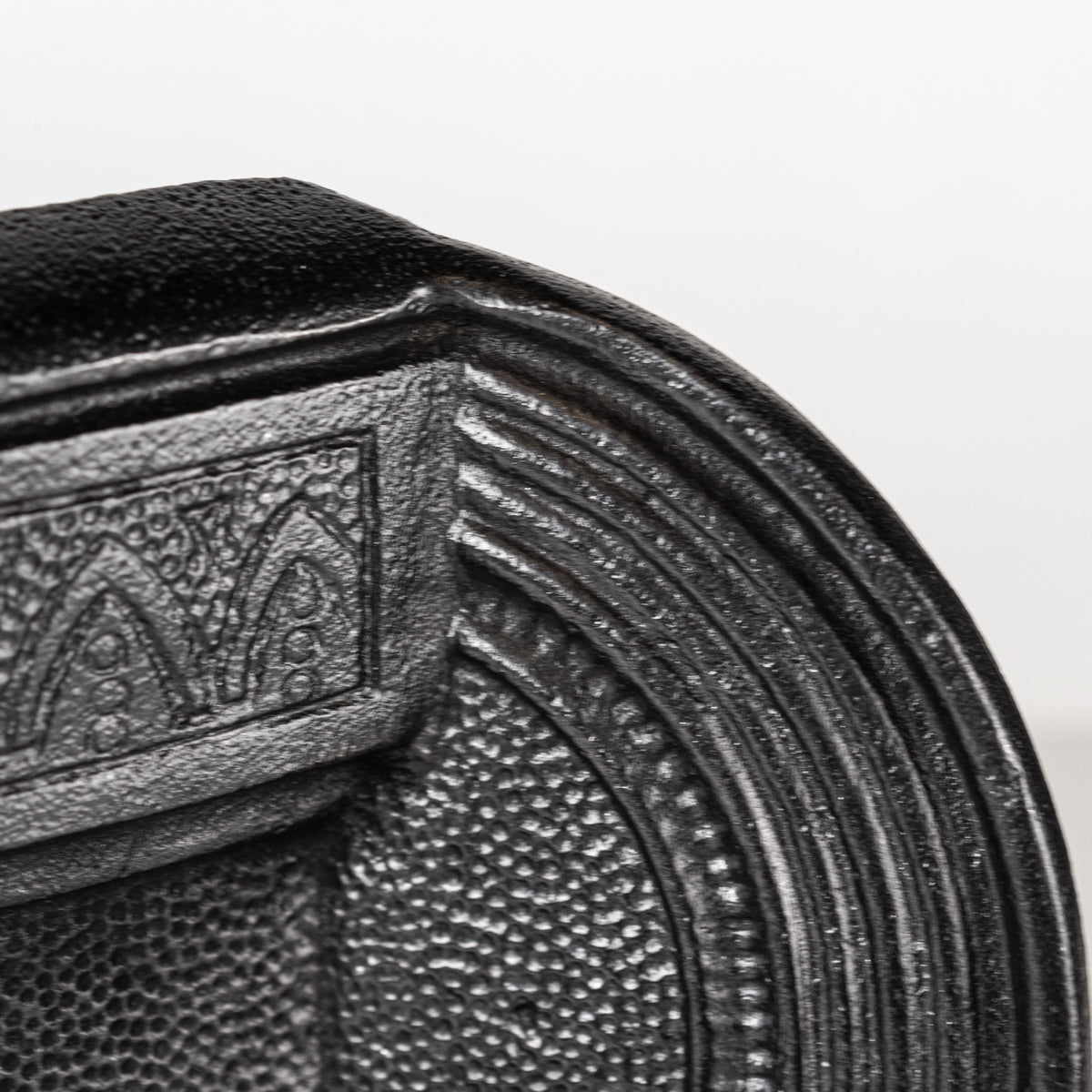 Antique Cast Iron Ornate Fireplace Tidy | Betty | Ashpan Cover | The Architectural Forum