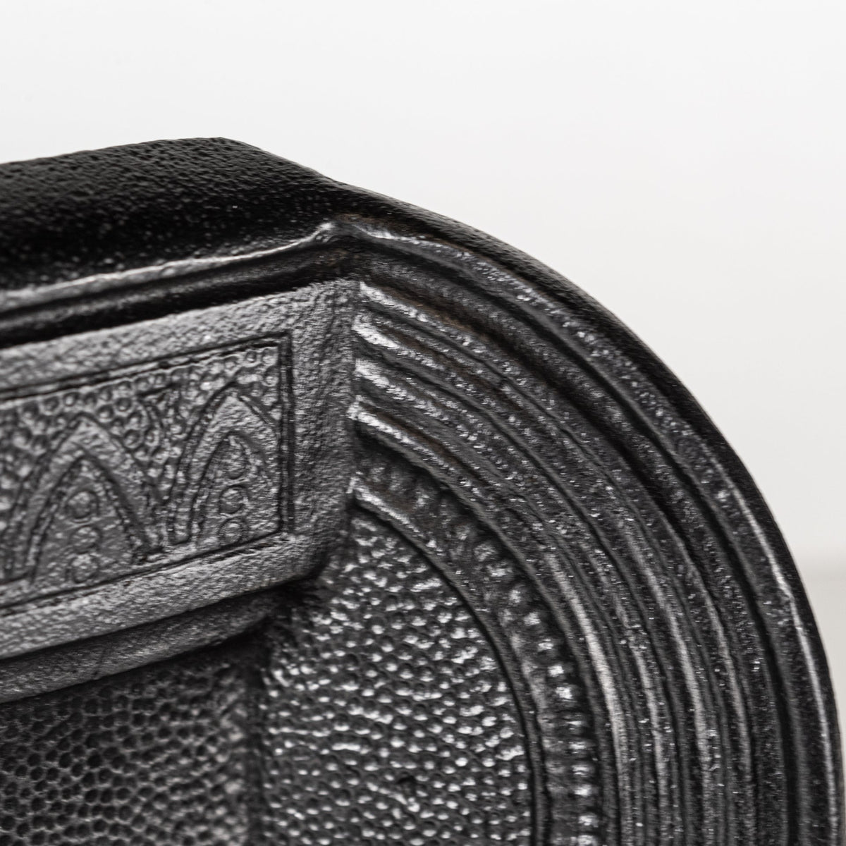 Antique Cast Iron Ornate Fireplace Tidy | Betty | Ashpan Cover | The Architectural Forum
