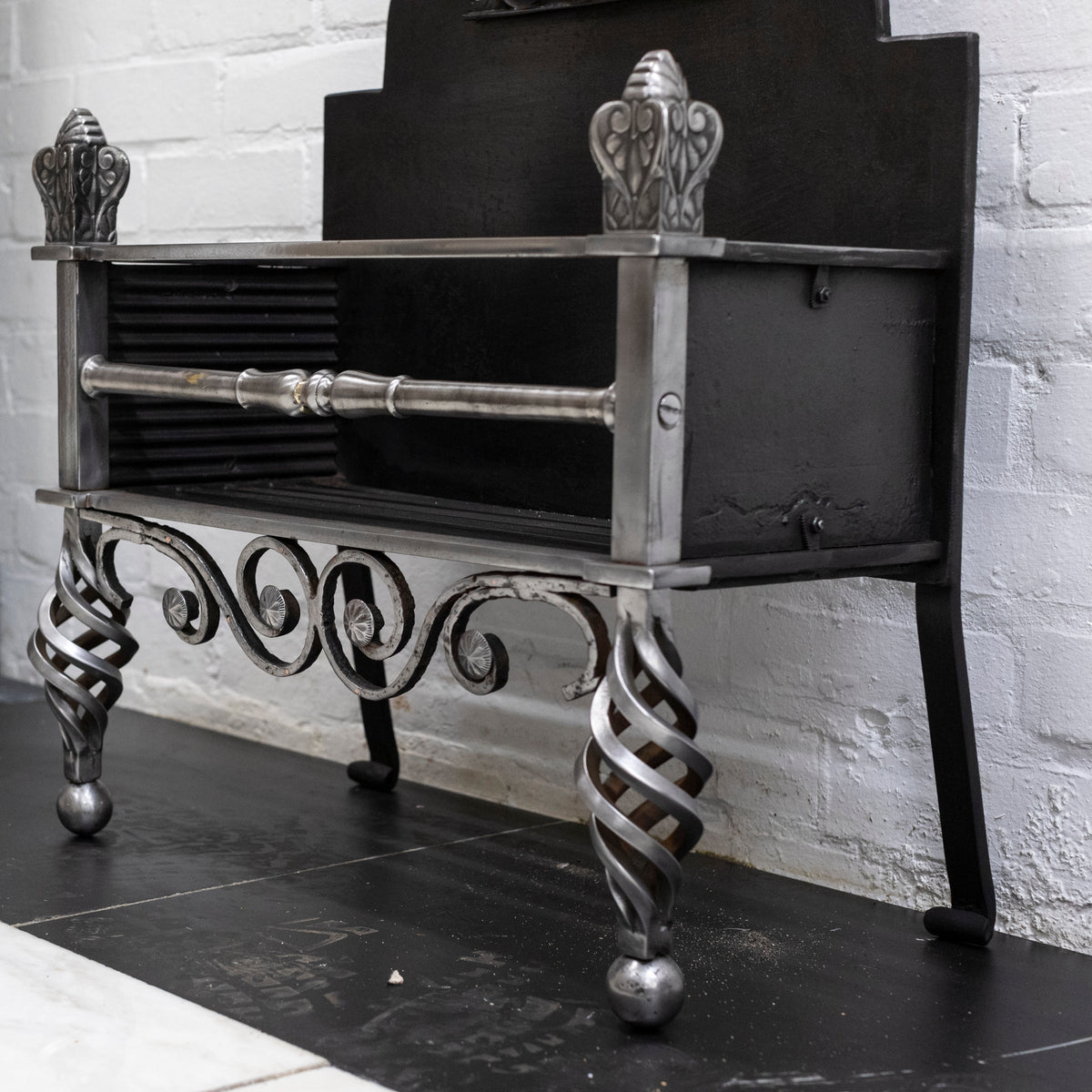 Antique Reclaimed Fire Basket | The Architectural Forum