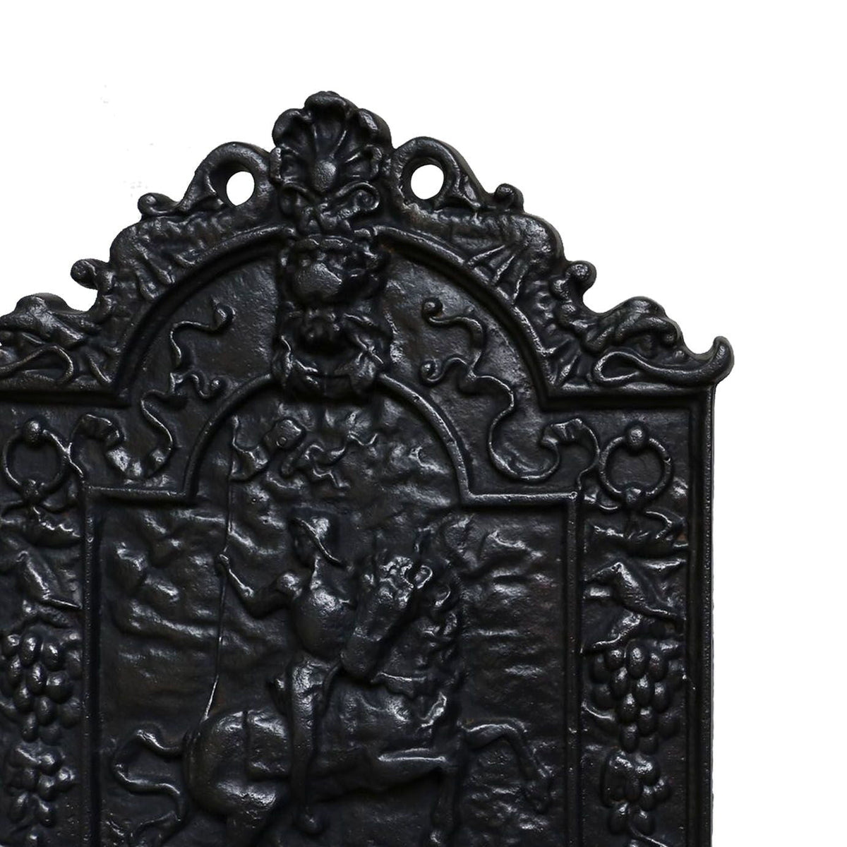 Antique Reclaimed Cast Iron Fireback | The Architectural Forum