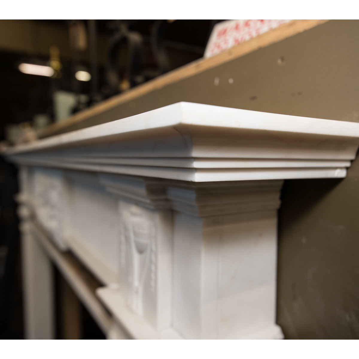 Georgian Style Statutory &amp; Sienna Marble Fireplace Surround | The Architectural Forum