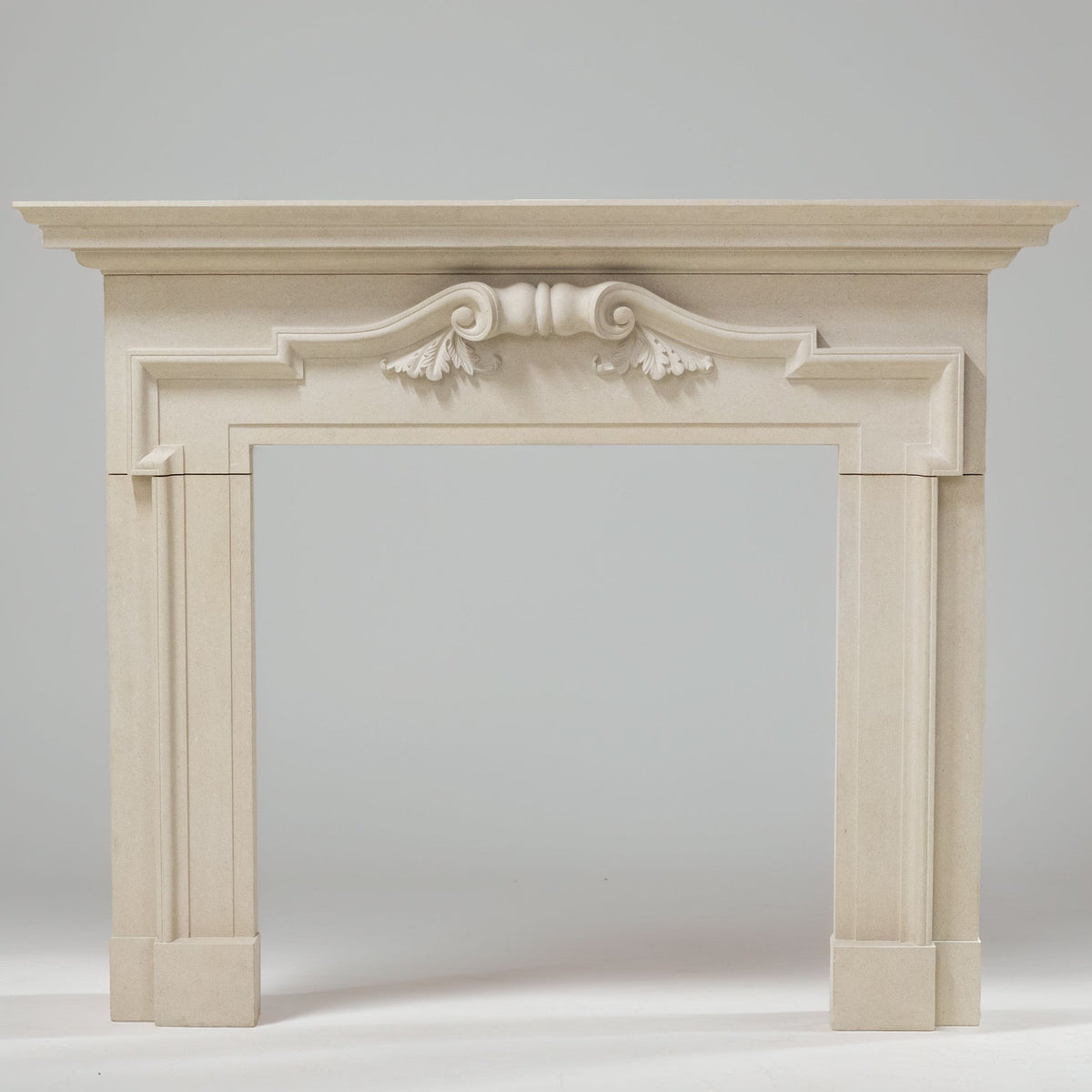 Reclaimed Carved Stone Baroque Chimneypiece | The Architectural Forum