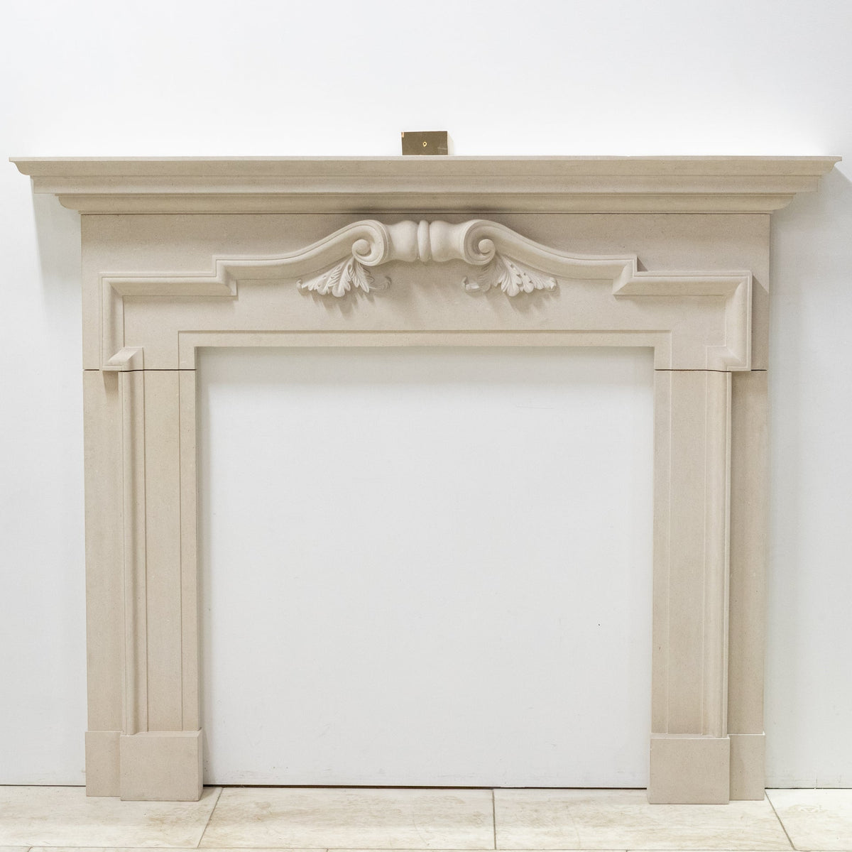Reclaimed Carved Stone Baroque Chimneypiece | The Architectural Forum