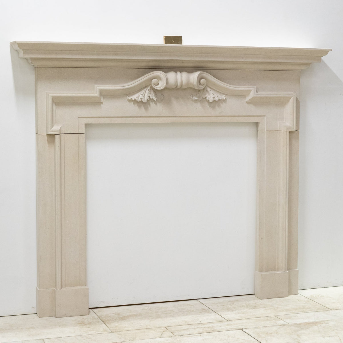 Reclaimed Carved Stone Baroque Chimneypiece | The Architectural Forum