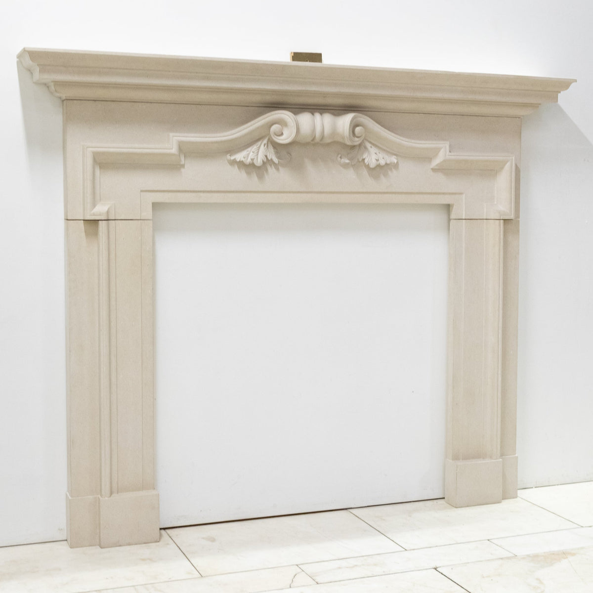 Reclaimed Carved Stone Baroque Chimneypiece | The Architectural Forum
