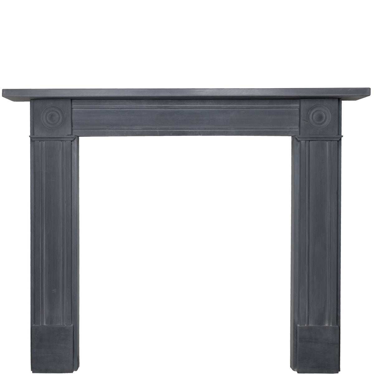Georgian Style Natural Slate Bullseye Chimneypiece | The Architectural Forum