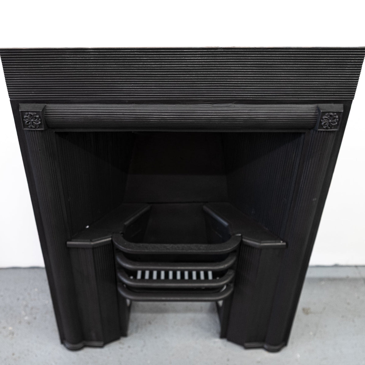 Antique Georgian Cast Iron Fireplace Register Grate | The Architectural Forum