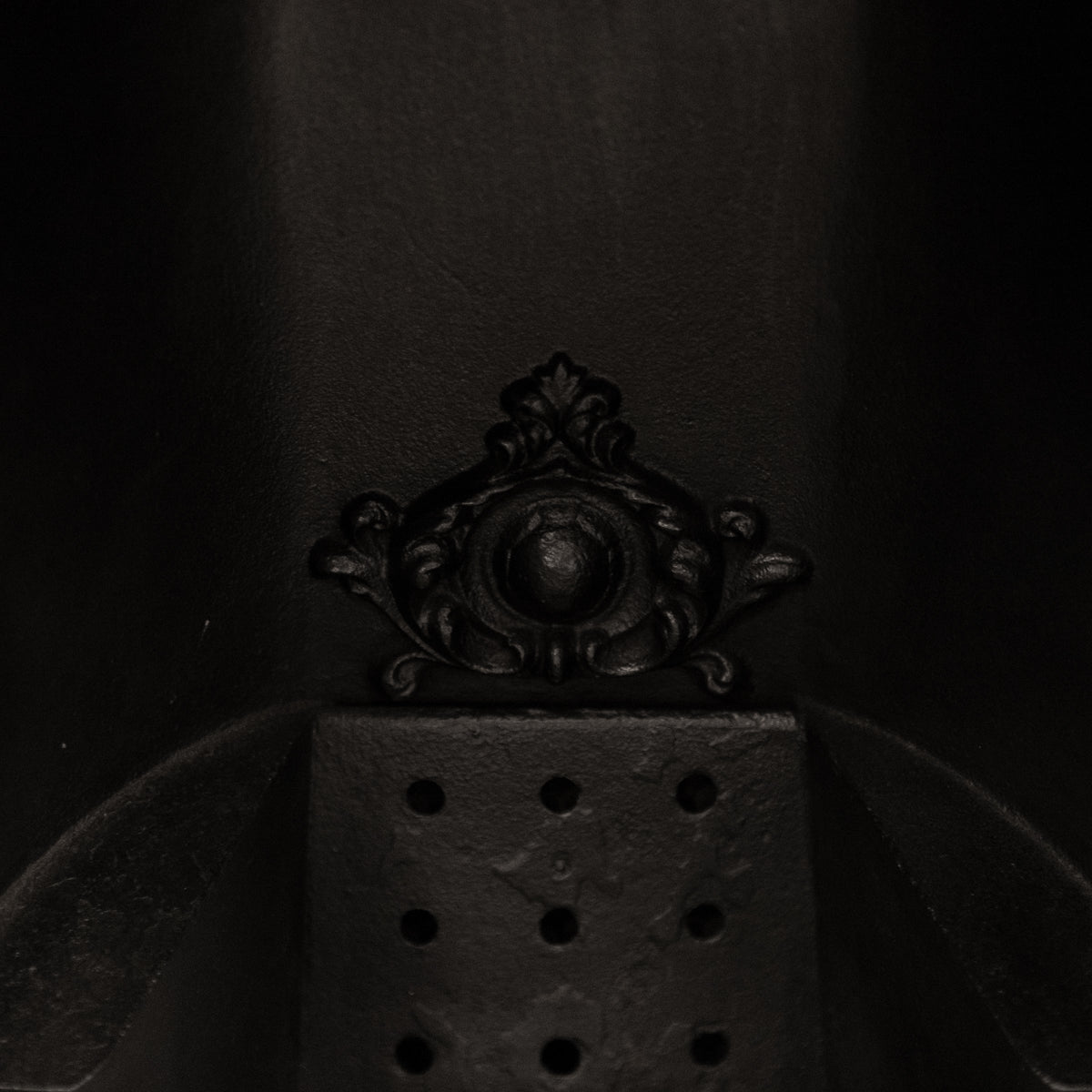 Antique Ornate Victorian Cast Iron Arched Insert | The Architectural Forum