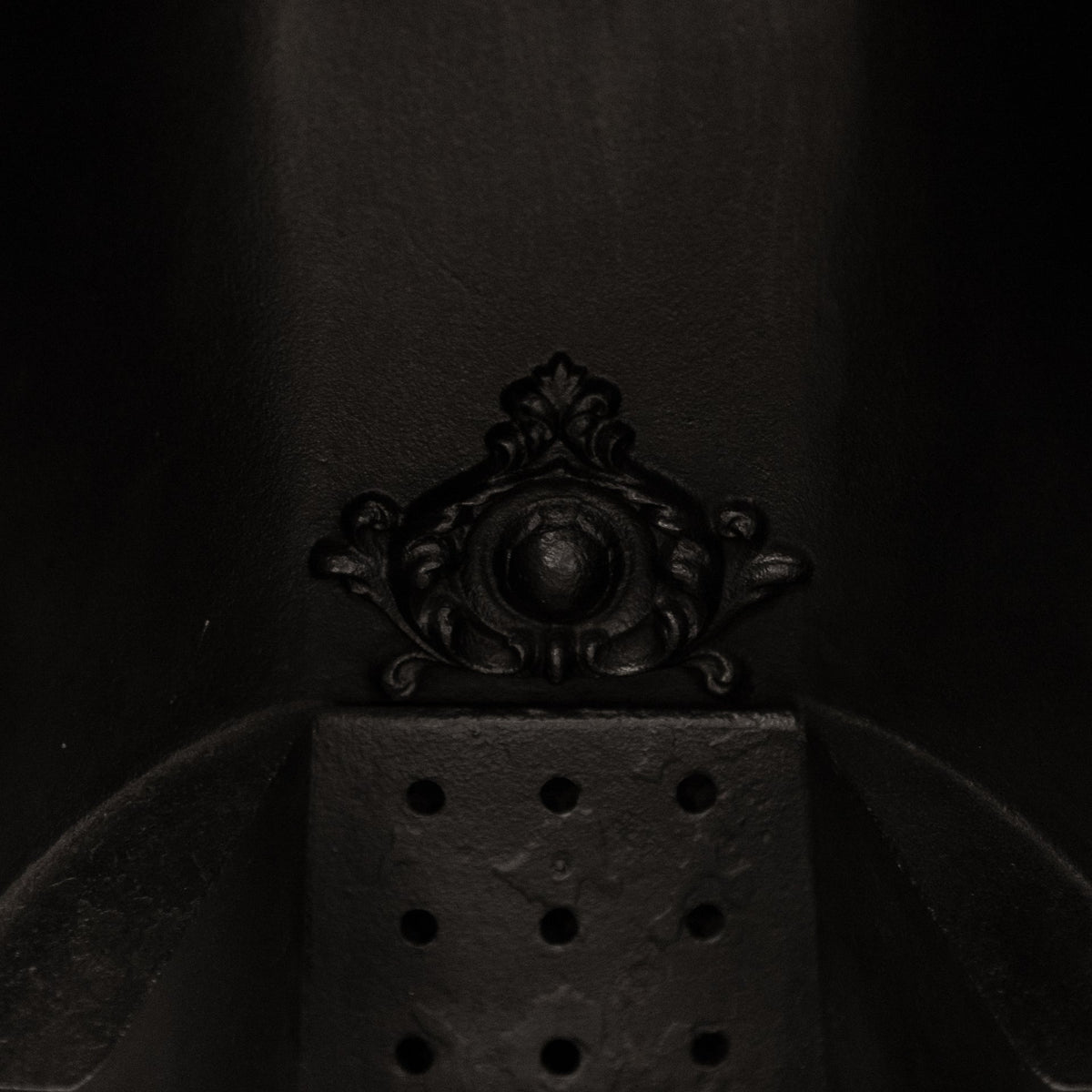 Antique Ornate Victorian Cast Iron Arched Insert | The Architectural Forum