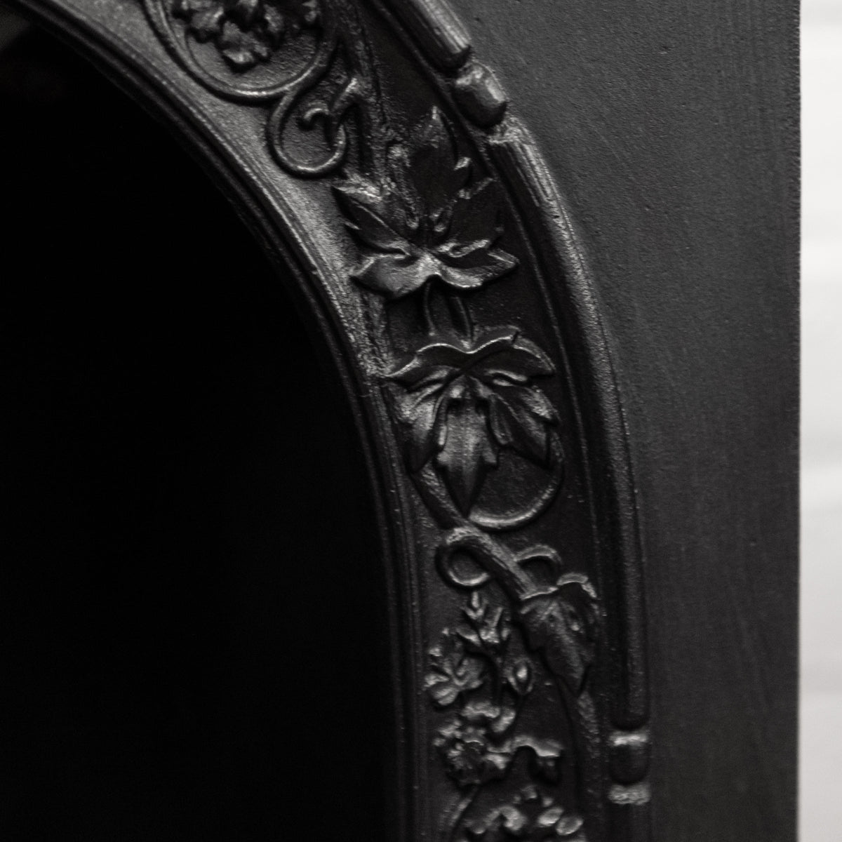 Antique Ornate Victorian Cast Iron Arched Insert | The Architectural Forum