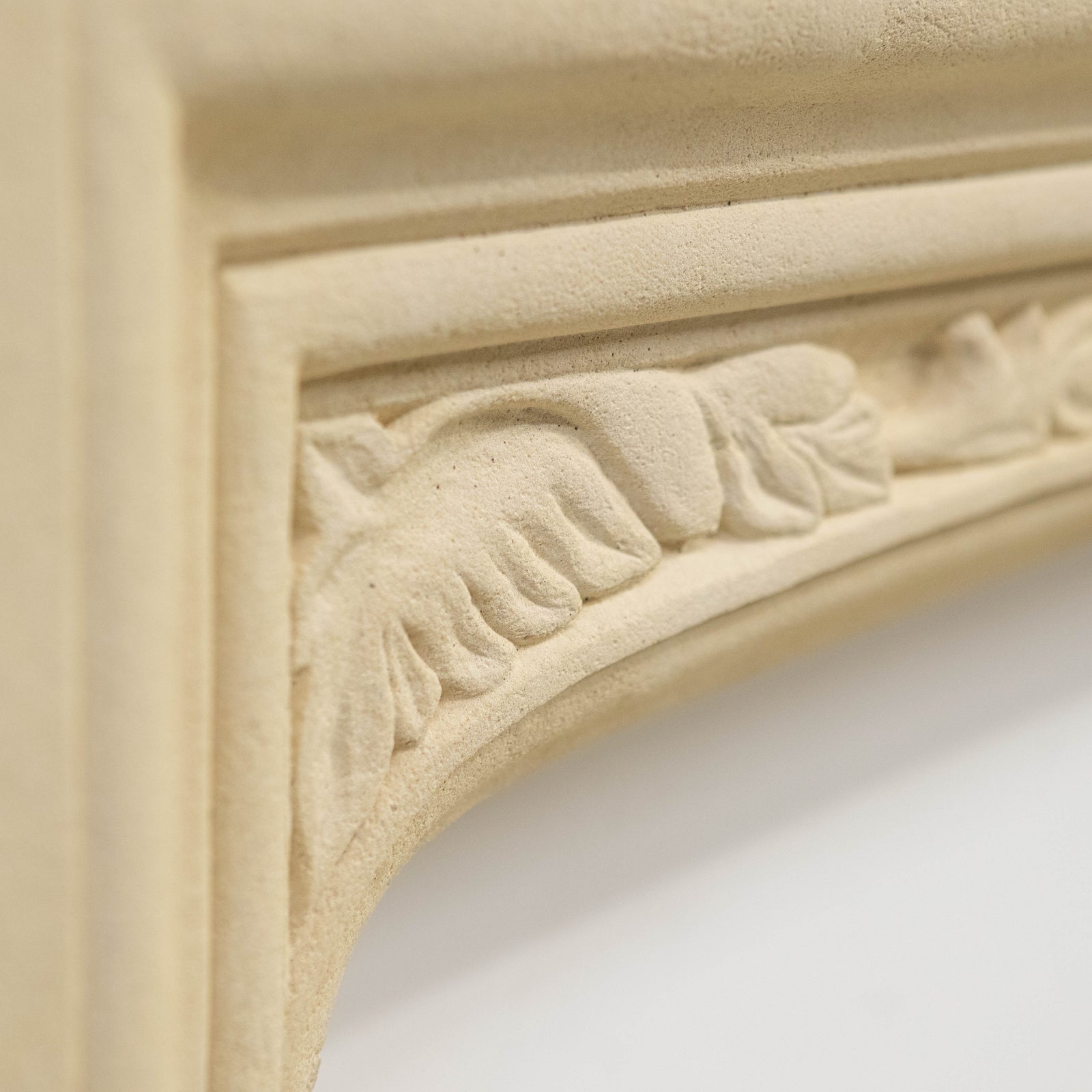 Reclaimed Gothic Revival Style Stone Fireplace Surround with Hearth | The Architectural Forum