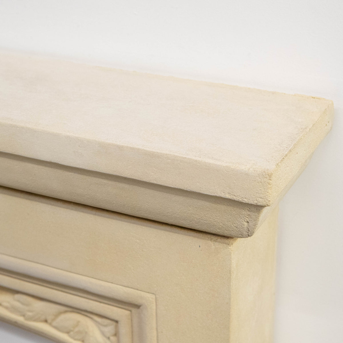 Reclaimed Gothic Revival Style Stone Fireplace Surround with Hearth | The Architectural Forum