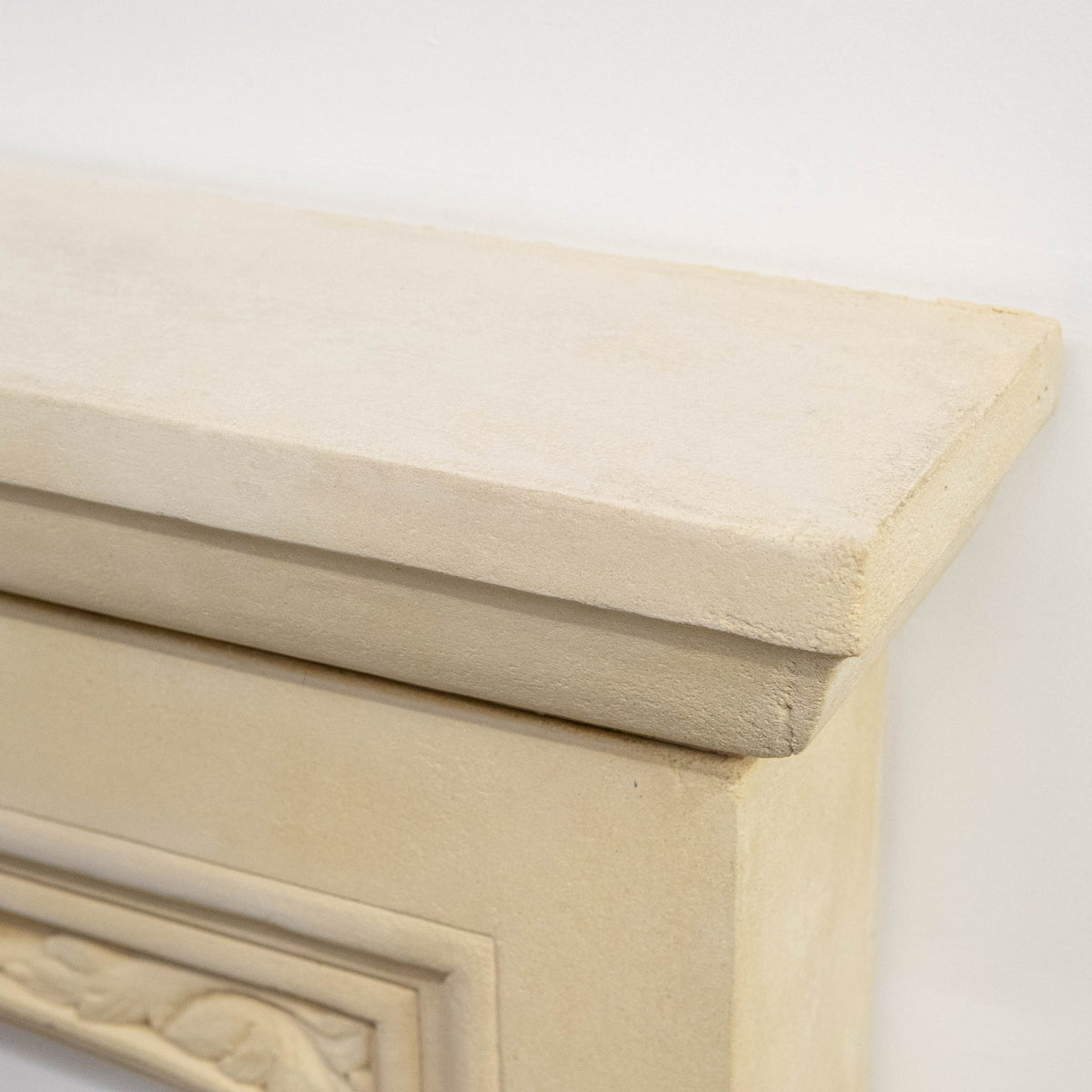 Reclaimed Gothic Revival Style Stone Fireplace Surround with Hearth | The Architectural Forum