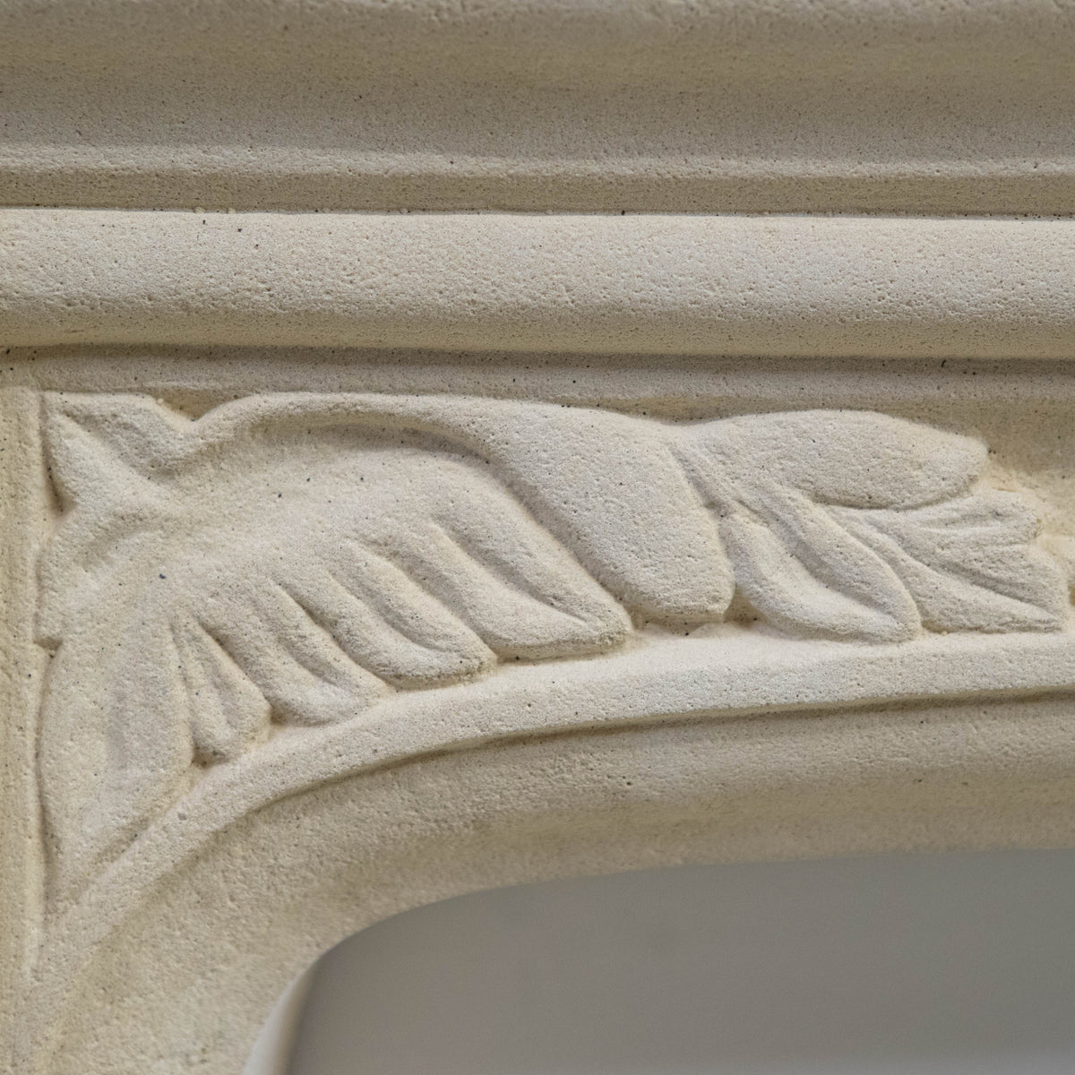 Reclaimed Gothic Revival Style Stone Fireplace Surround with Hearth | The Architectural Forum