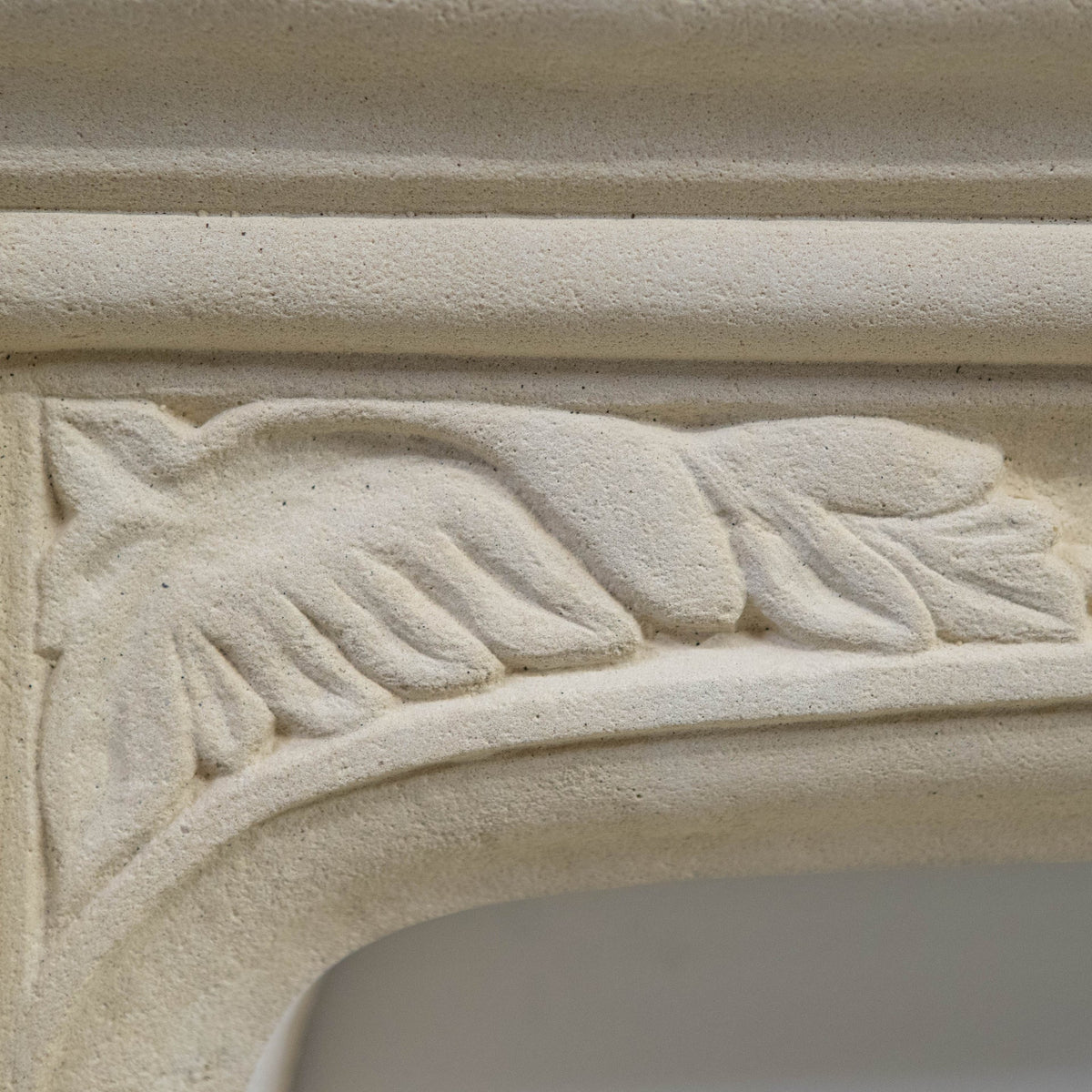 Reclaimed Gothic Revival Style Stone Fireplace Surround with Hearth | The Architectural Forum