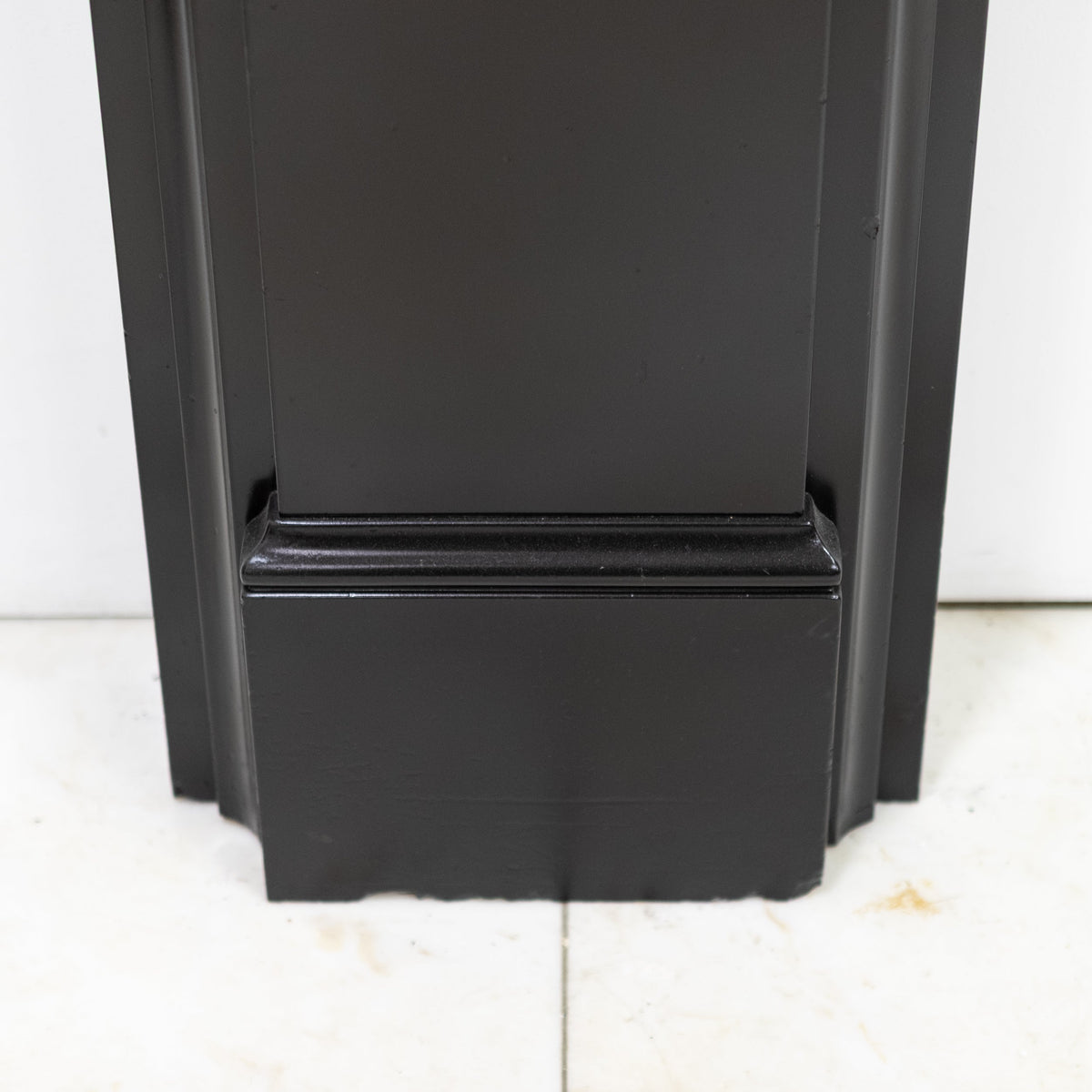 Monumental Antique Victorian Slate Fireplace Surround With Corbels | The Architectural Forum